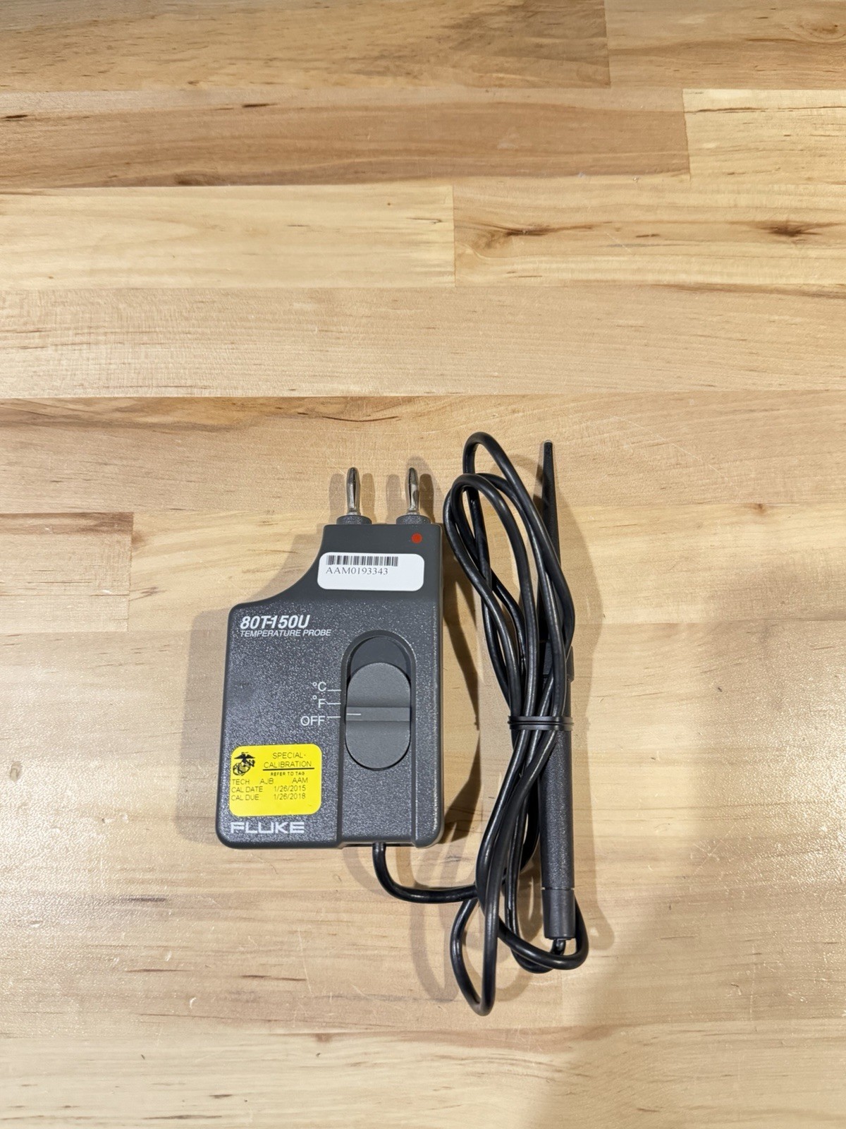 FLUKE 80T-150UA TEMPERATURE PROBE (TESTED) SHIPS FAST