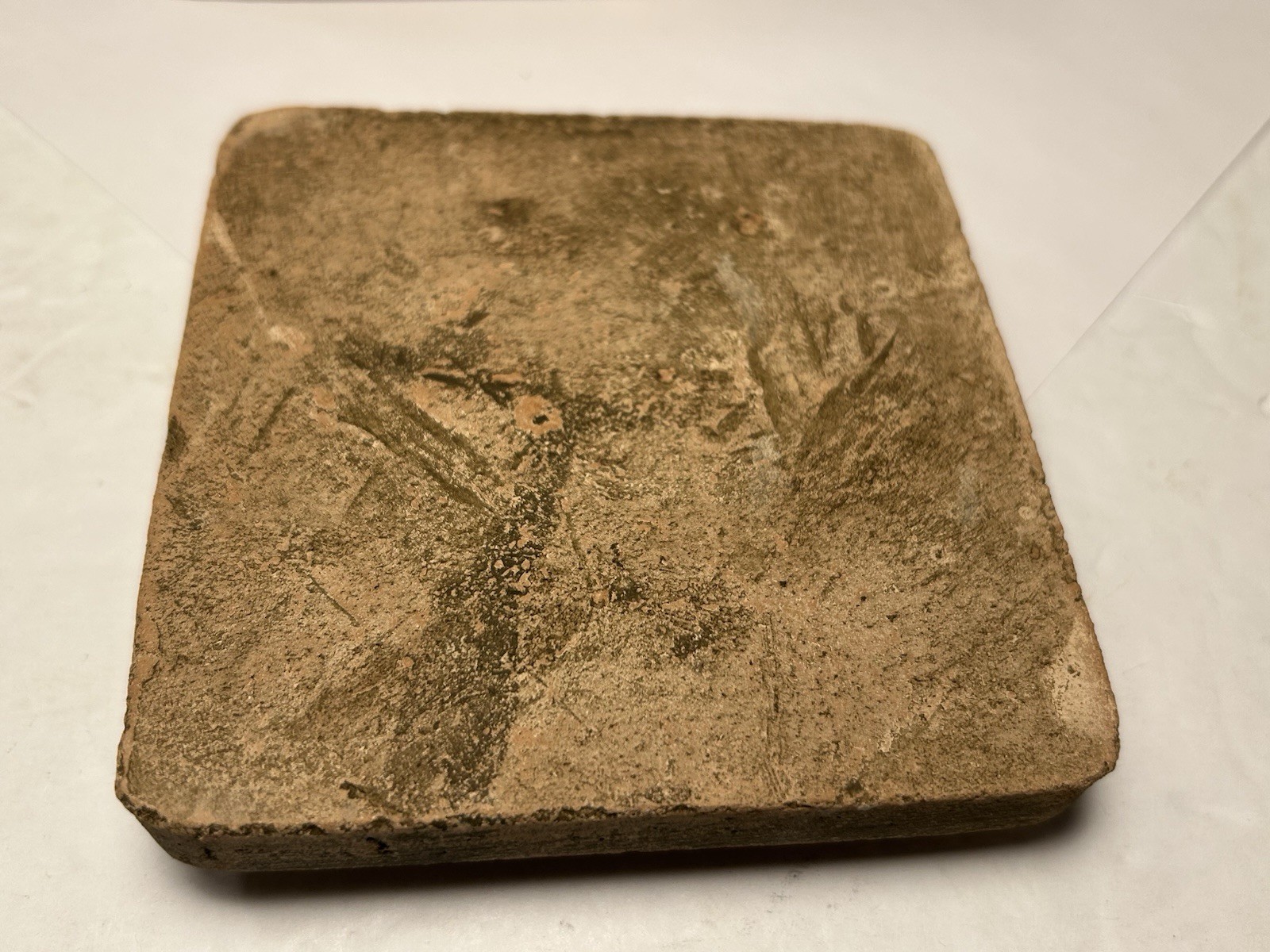 Blessing Box Clay With 11 Crosses 4”