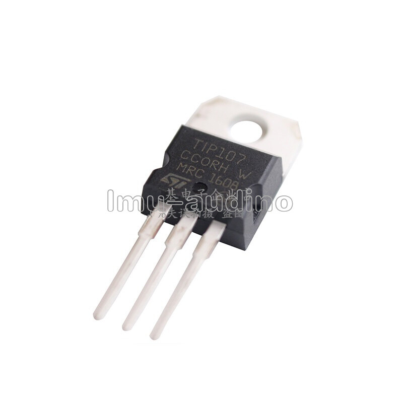 10 PCS TIP107 FSC TRANS PNP DARL 100V 8A TO-220
