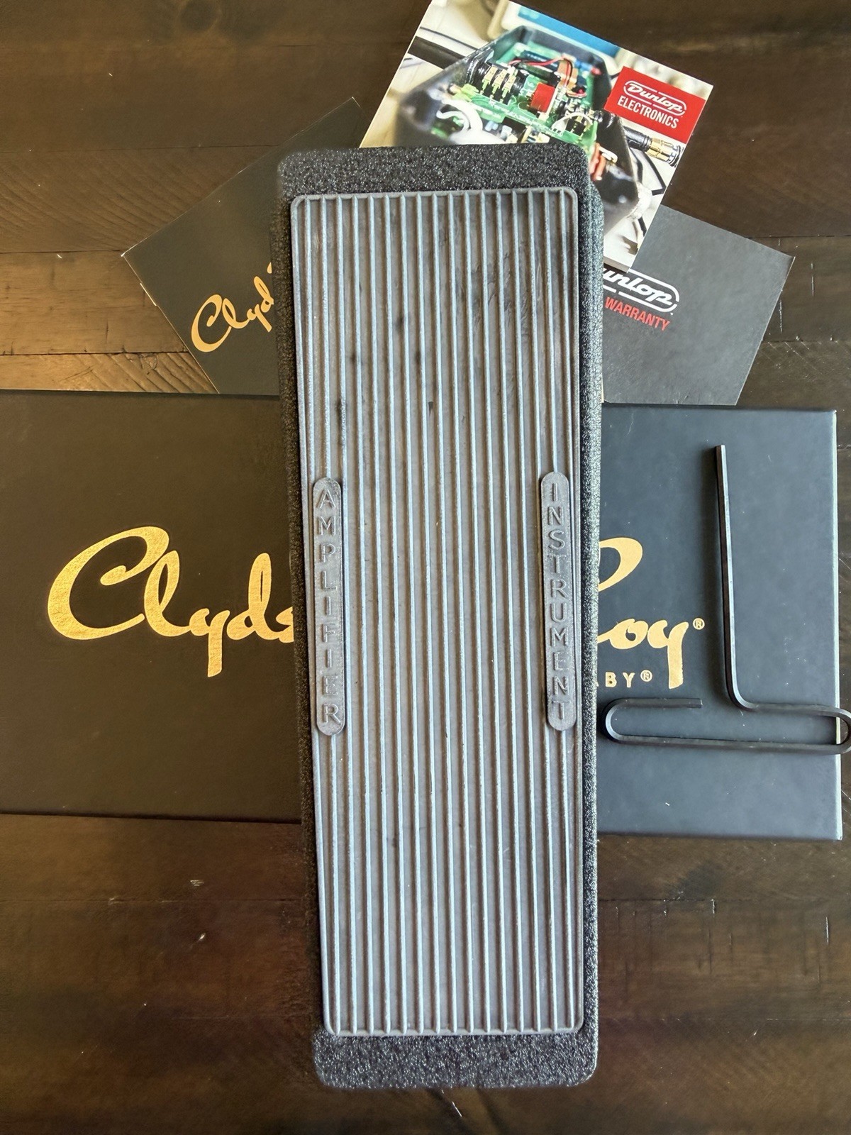 Dunlop CM95 Clyde McCoy Cry Baby Wah