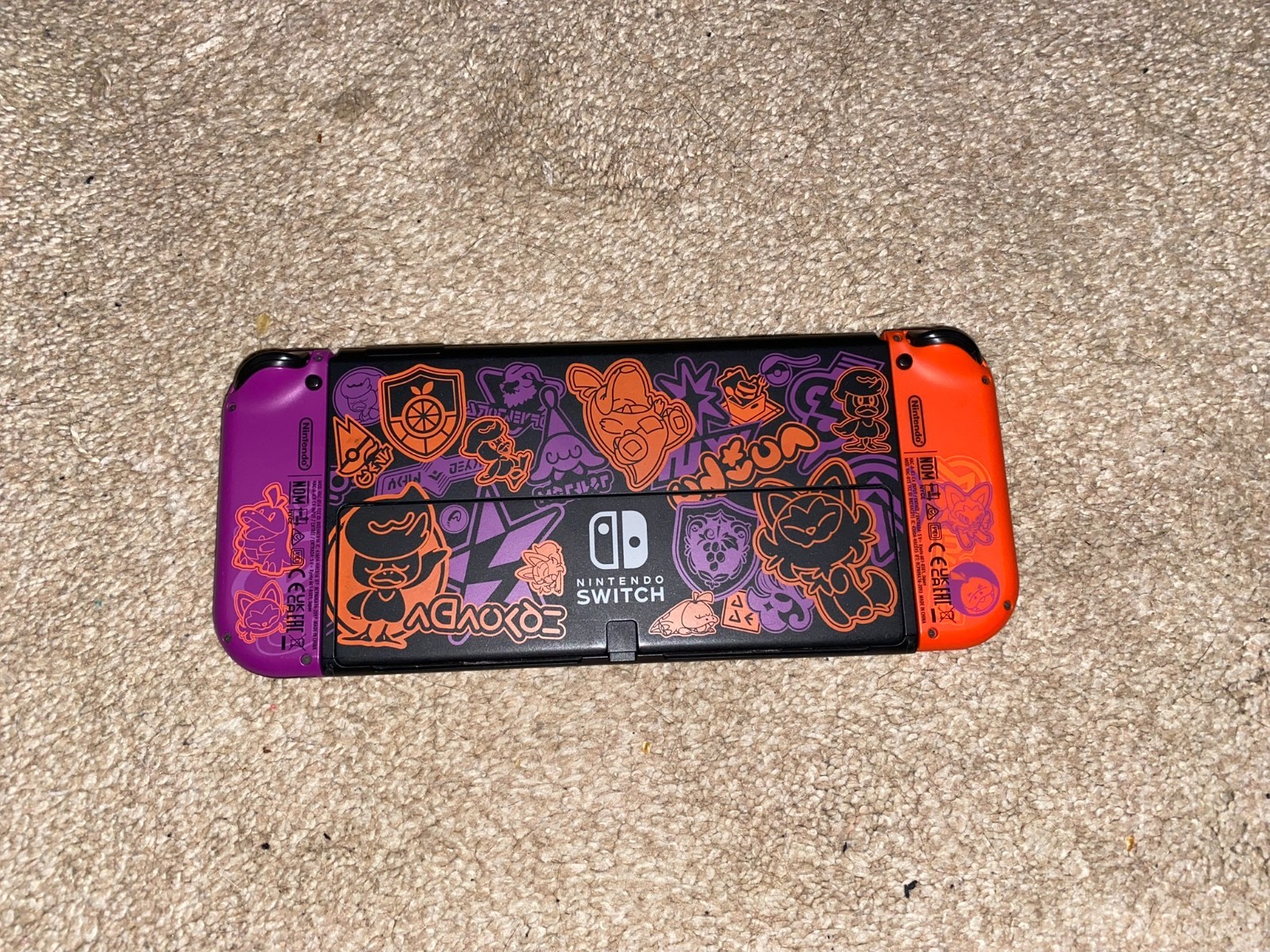 Nintendo Switch Pokemon Scarlet and Violet Edition OLED