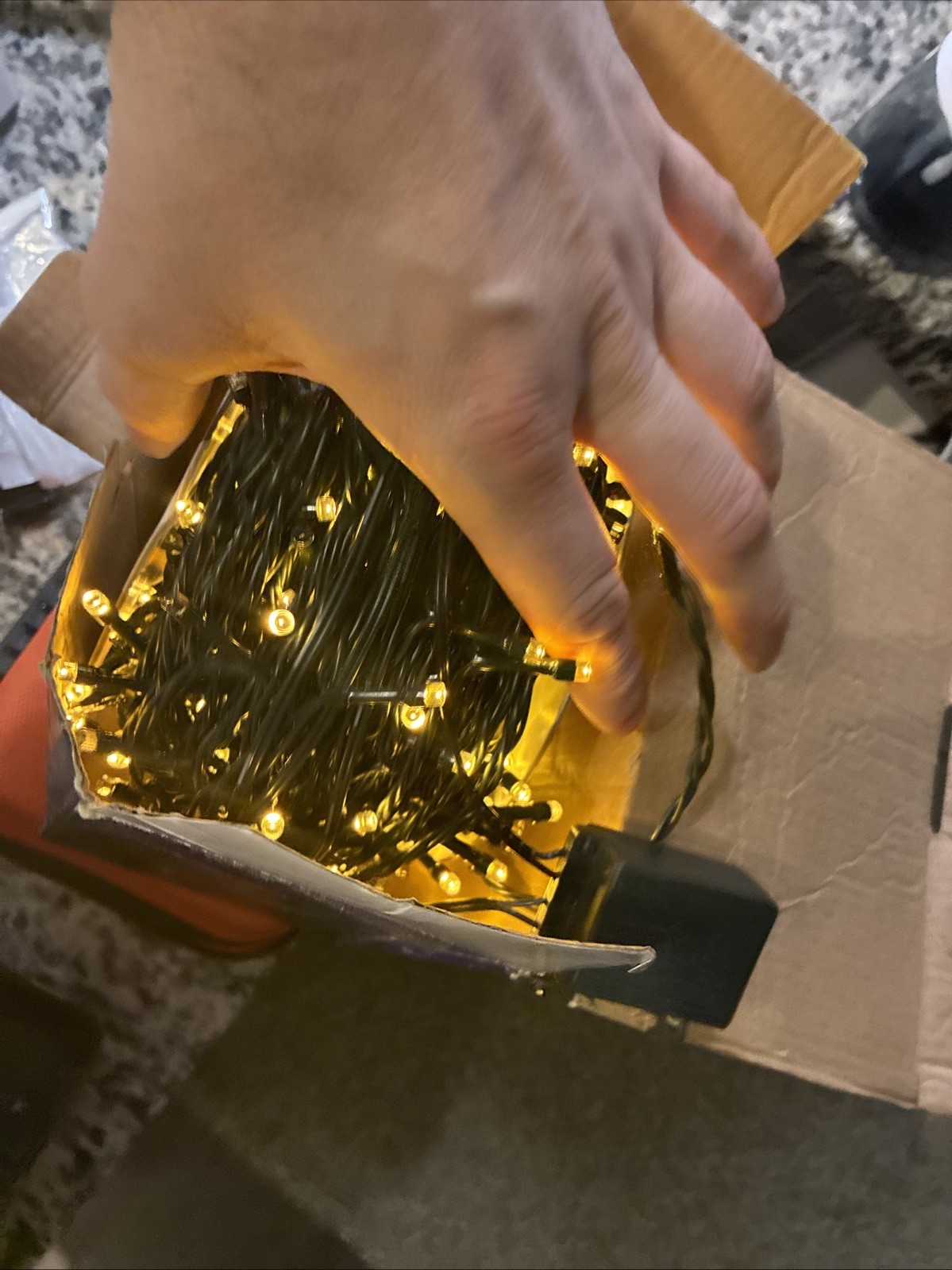 500 LED String Warm White Micro Lights