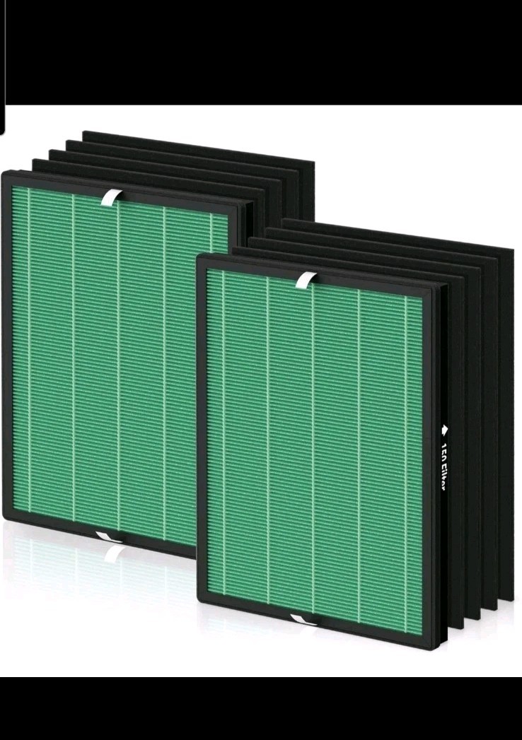 2 Premium 150 Filters Compatible with Coway AP-1019C-FP 2+8 Prefilters