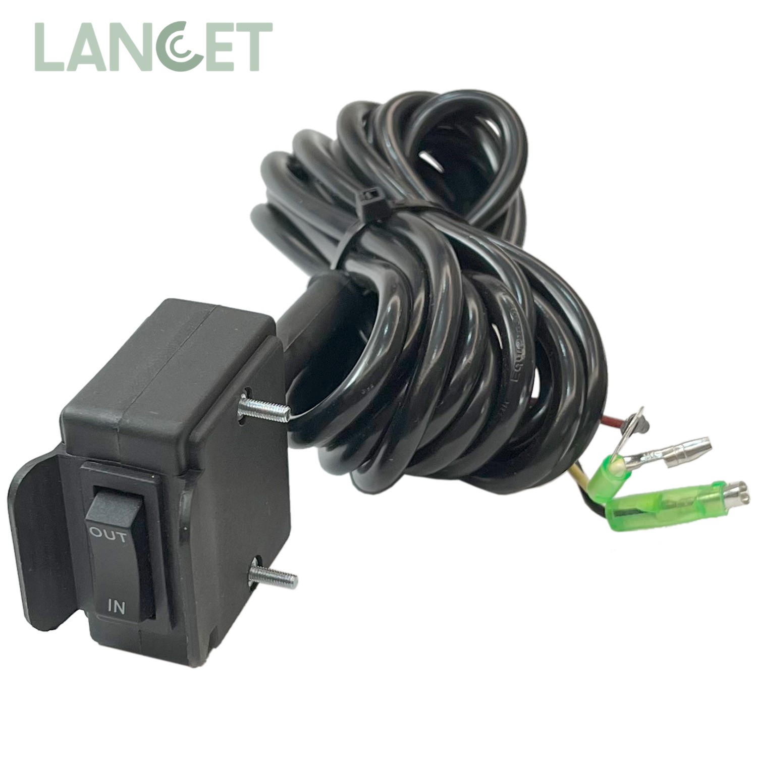 12V Heavy Duty ATV/UTV Handle Bar Control Switch Winch Rocker Thumb Switch