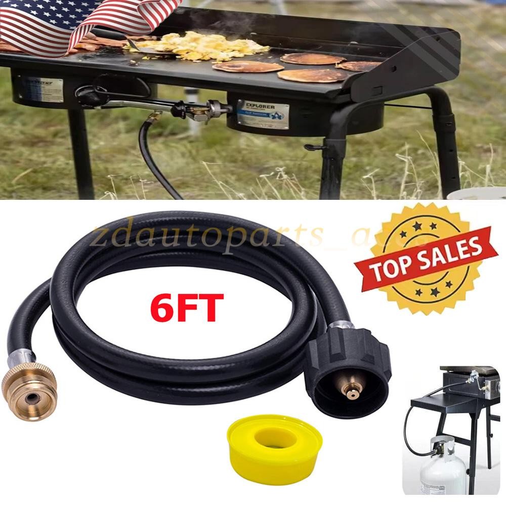 Propane Adapter Hose LP Tank 1lb to 20lb Converter QCC1 For Mr. Heater Big Buddy