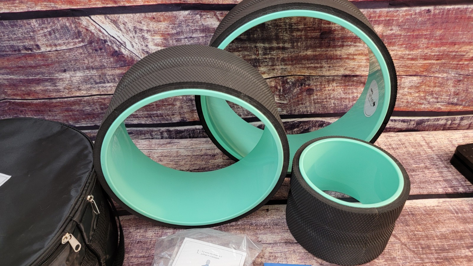 Chirp Back & Muscle Roller 3-Pack Set w/ Posture Corrector & Case Chirp+ Plus