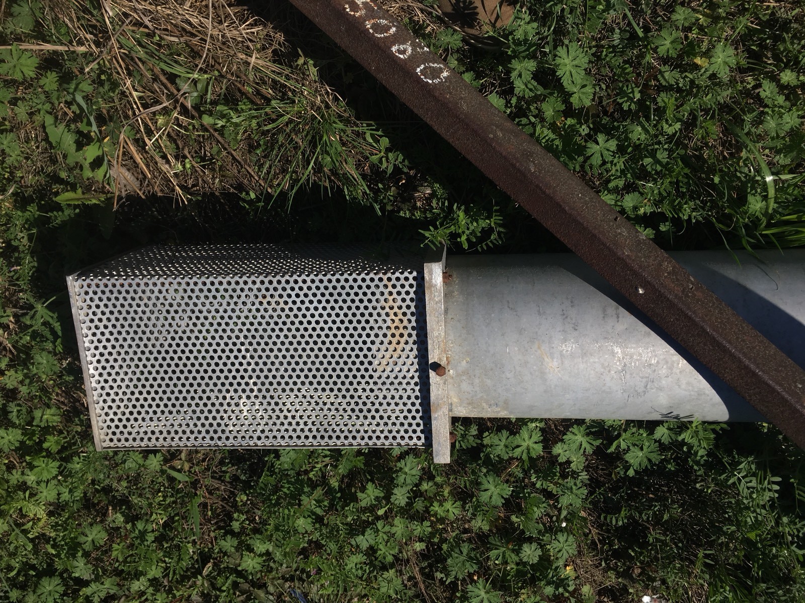 Aluminum Irrigation Pipe  8” Suction Pipe