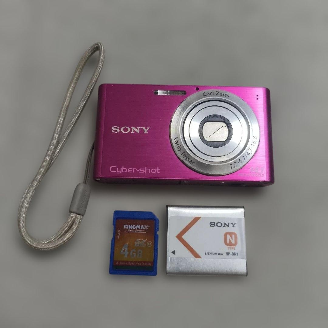SONY Cyber-shot Compact Digital Camera Tested Working [No English Menu] Japan