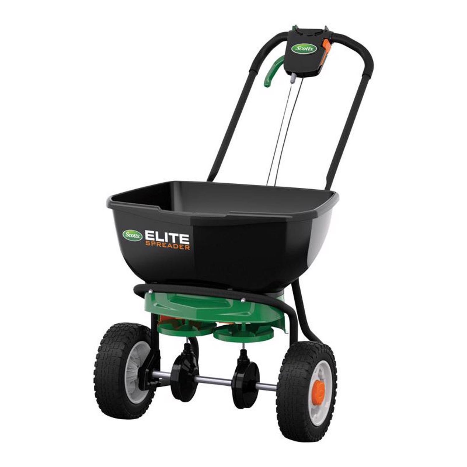 Scotts 75902 Plastic 30 lbs. Capacity Broadcast Spreader 72 W in. for Fertilizer