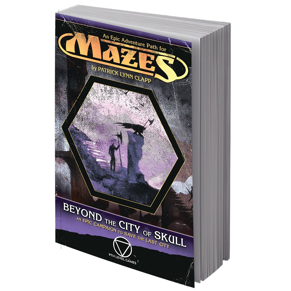 9LG1987 9th Level Games Mazes Fantasy Roleplaying Beyond City Of Skull