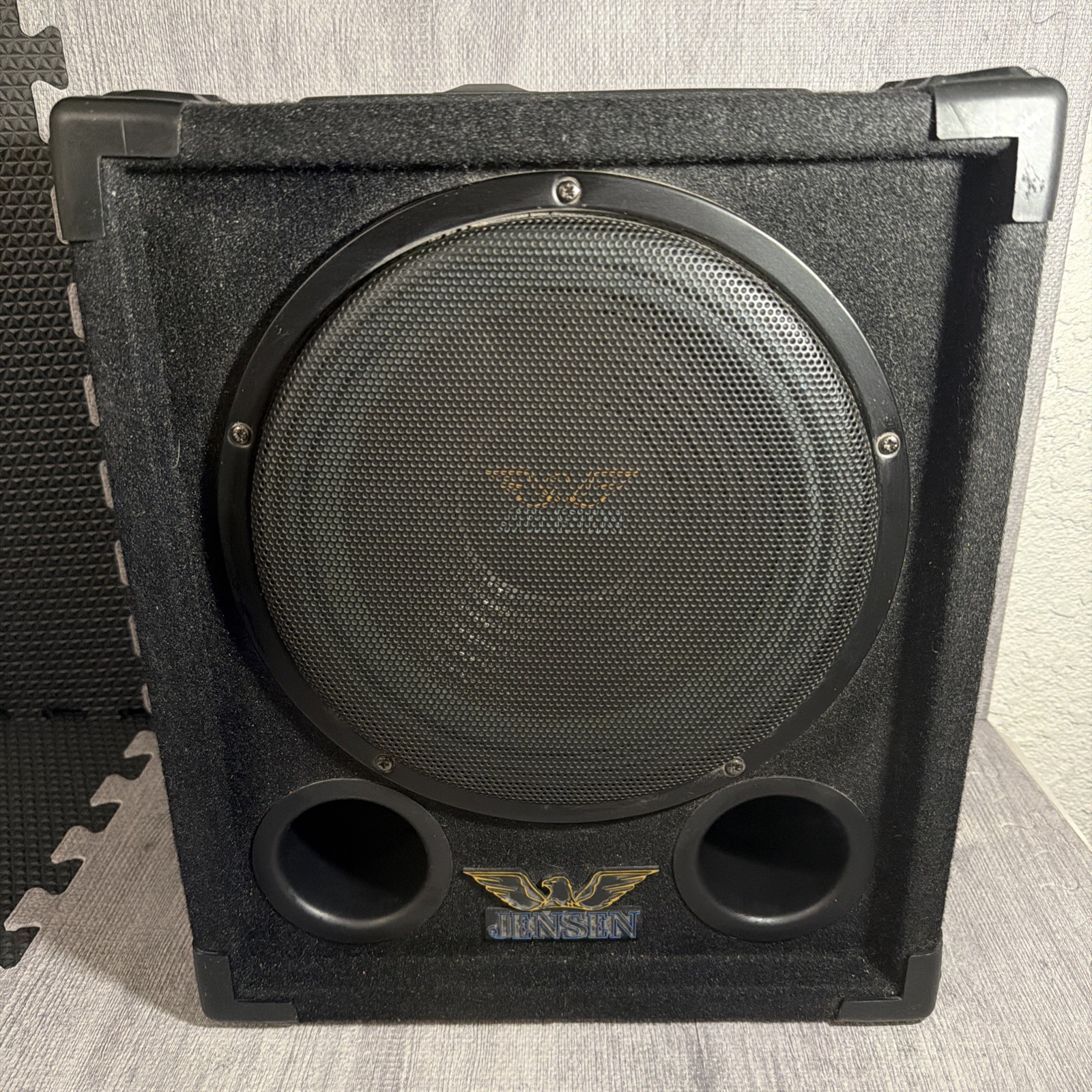 Jensen Subwoofer JP10SW, 230V-115V, 50-60Hz, 120W - Excellent Condition- Tested