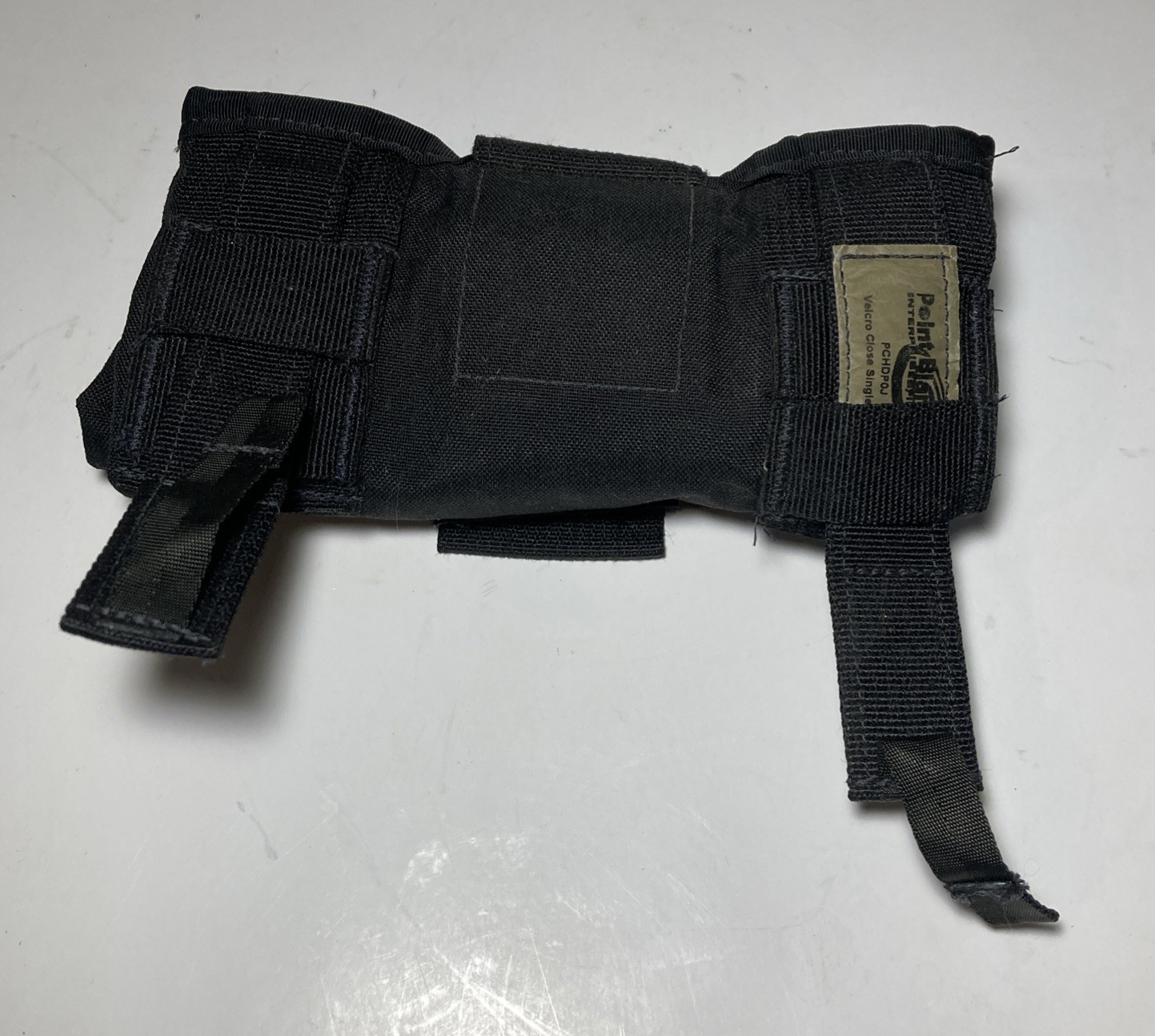 Point Blank PCHDPOJ Magazine Dump Pouch MOLLE Hook and Loop Closure Black