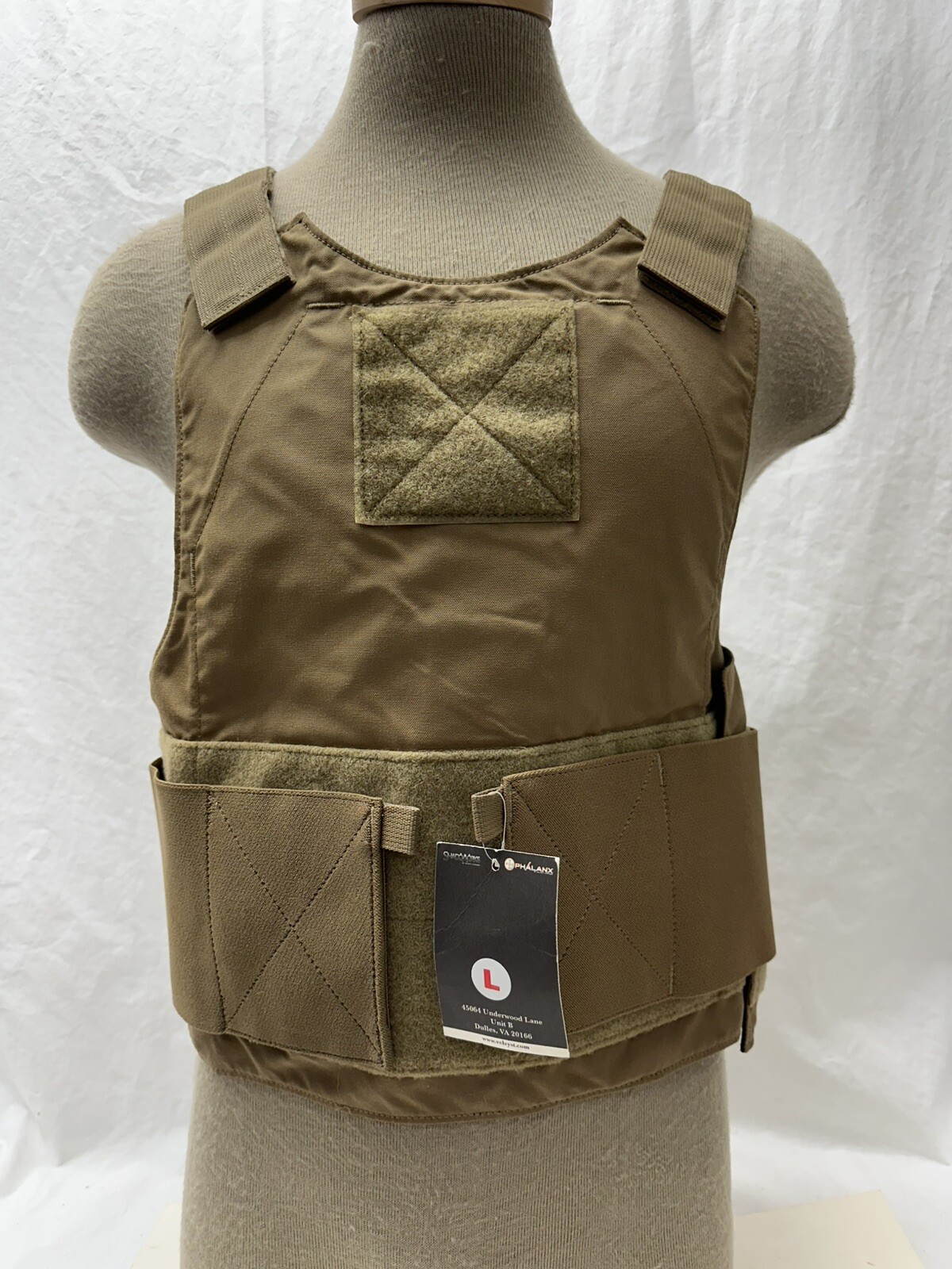 Velocity Systems Mayflower LPAC Low Profile Armor Carrier BALCS Coyote Large