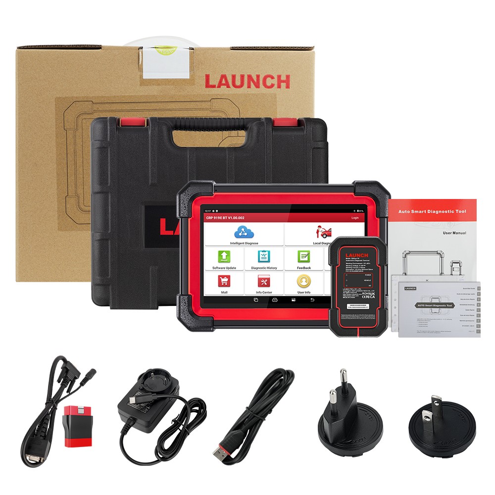 LAUNCH CRP919E BT Auto Bidirectional Full System Diagnostic Scanner ECU Coding