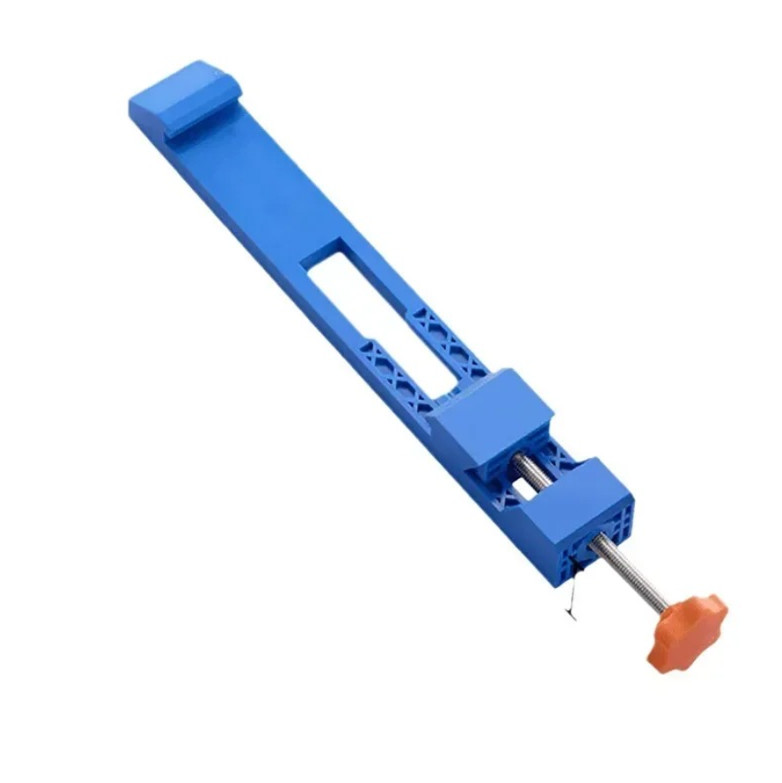 1pc Plastic Adjustable Circular Saw Base Guide Rail Positioning Clamp - NEW
