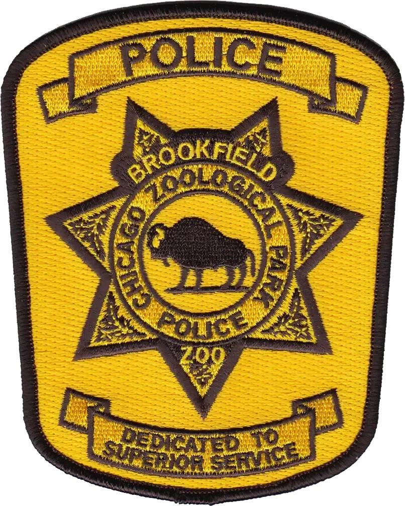 CHICAGO ZOOLOGICAL PARK POLICE DEPARTMENT PATCH: Series 2 - Brookfield Zoo