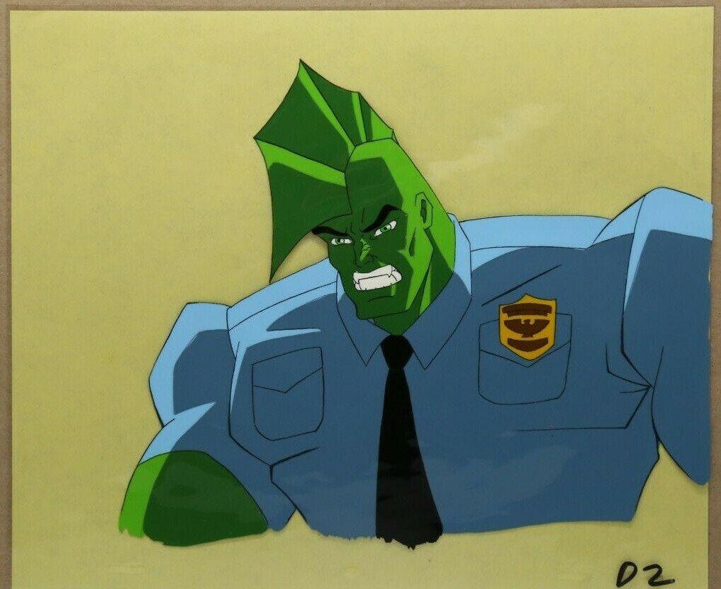 Savage Dragon Original Production Cel 116-60 - Used Condition