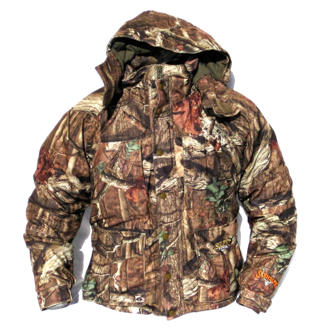 Cabela's Men's SCENT-LOK Silent-Suede Dry-Plus Mossy Oak Infinity Hunting Parka