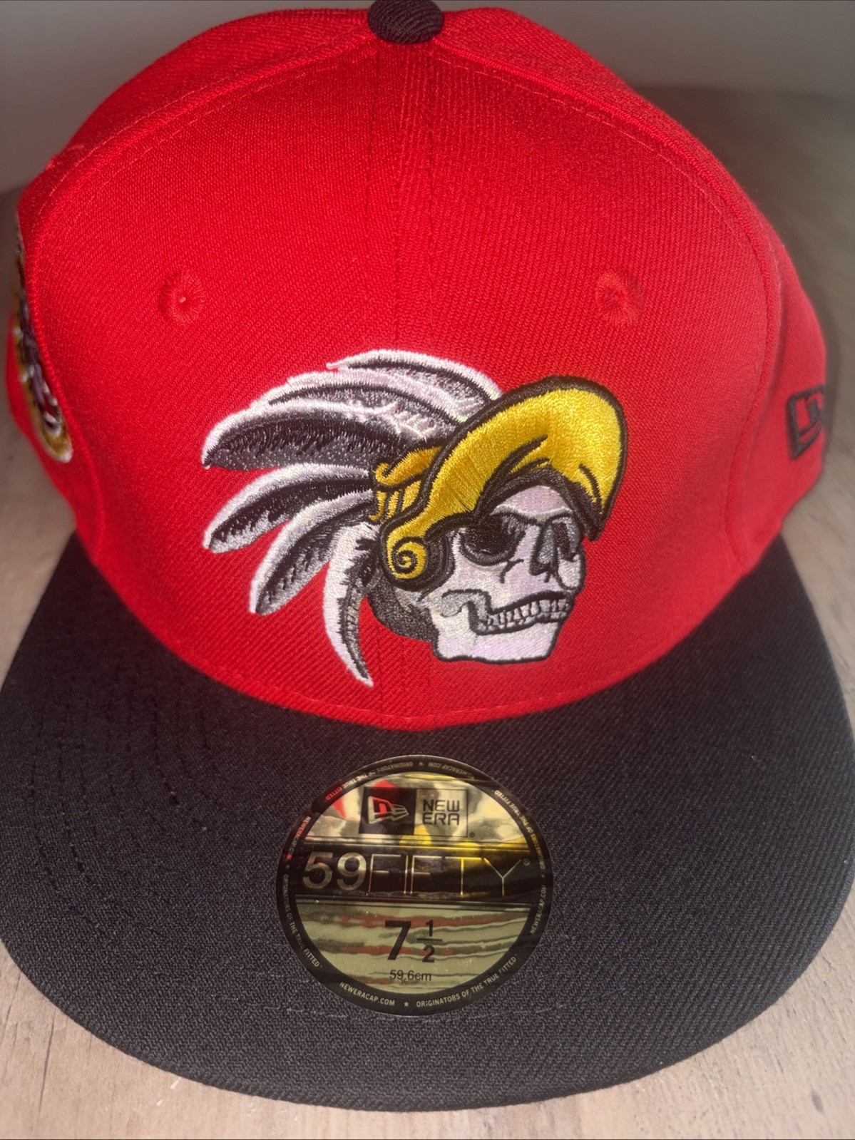Gorra New Era Logo México Cap Hat Numero 71/2Color Red Men's
