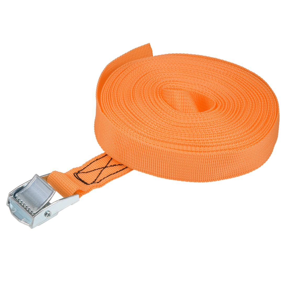 10Mx25mm Lashing Strap Cargo Tie Down with Cam Buckle 250Kg Work Load, Orange