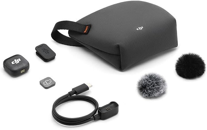 DJI Mic 3 Transmitter, Wireless Mini Microphone for iPhone/Camera/Android, Li...