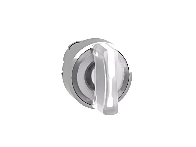 ZB4BK1813 Switch: Rotary - 22mm bar.Pos: 2 white LED IP66 protruding CUTT