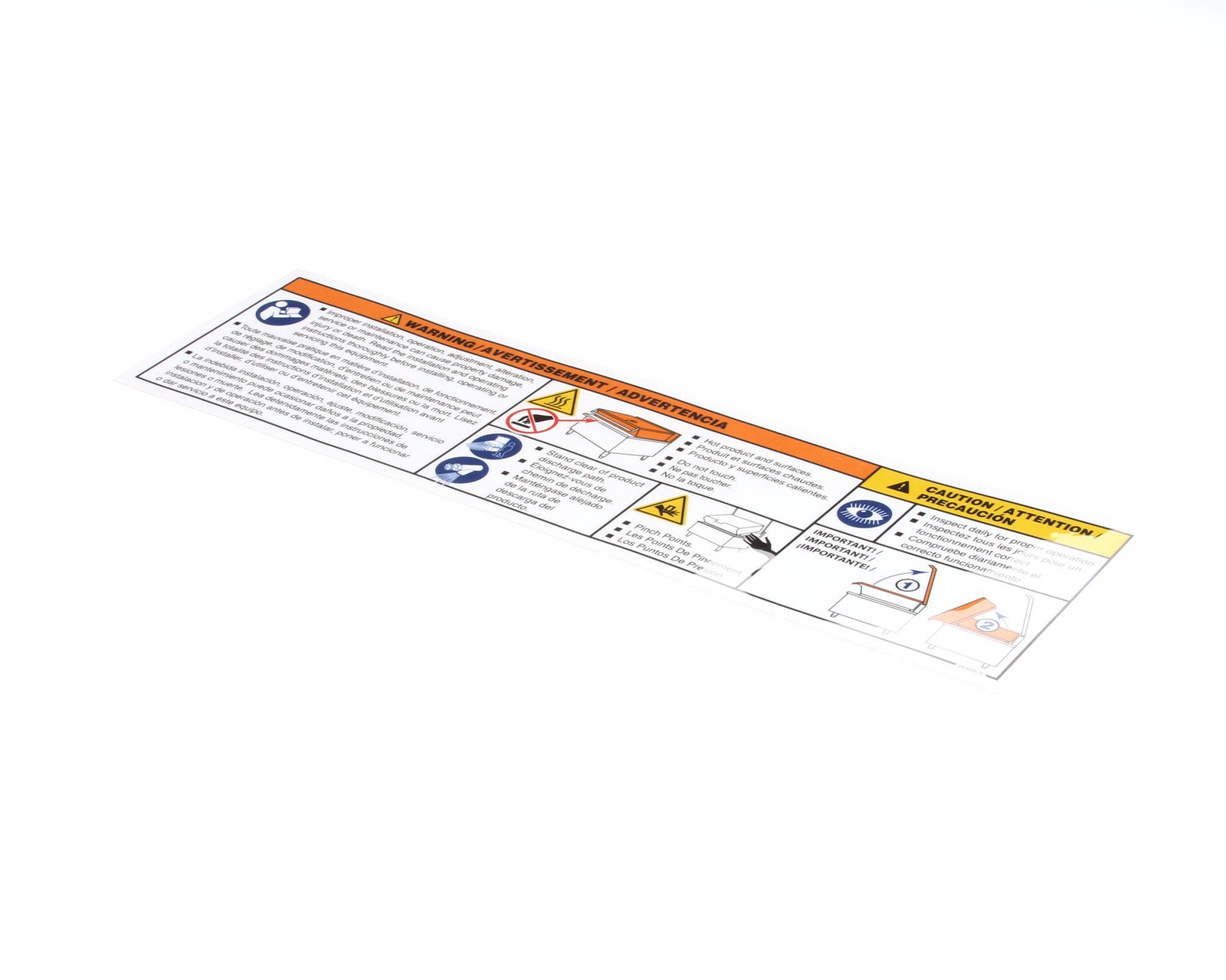Cleveland Label Sheet; Tr SK95057 - Genuine OEM Replacement Part