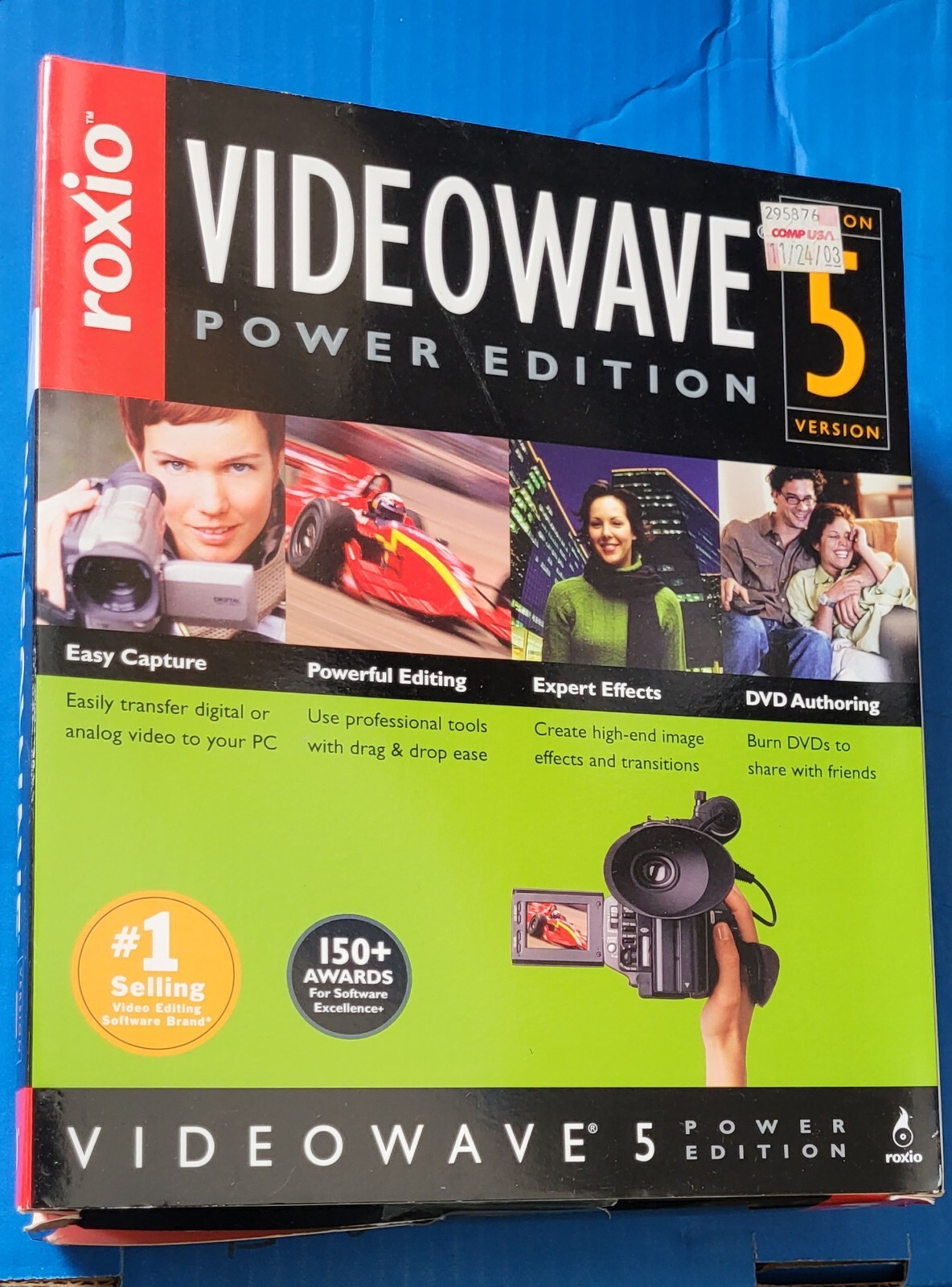 Roxio Videowave Version 5 Power Edition NEW IN BOX 522300-00 Editing x