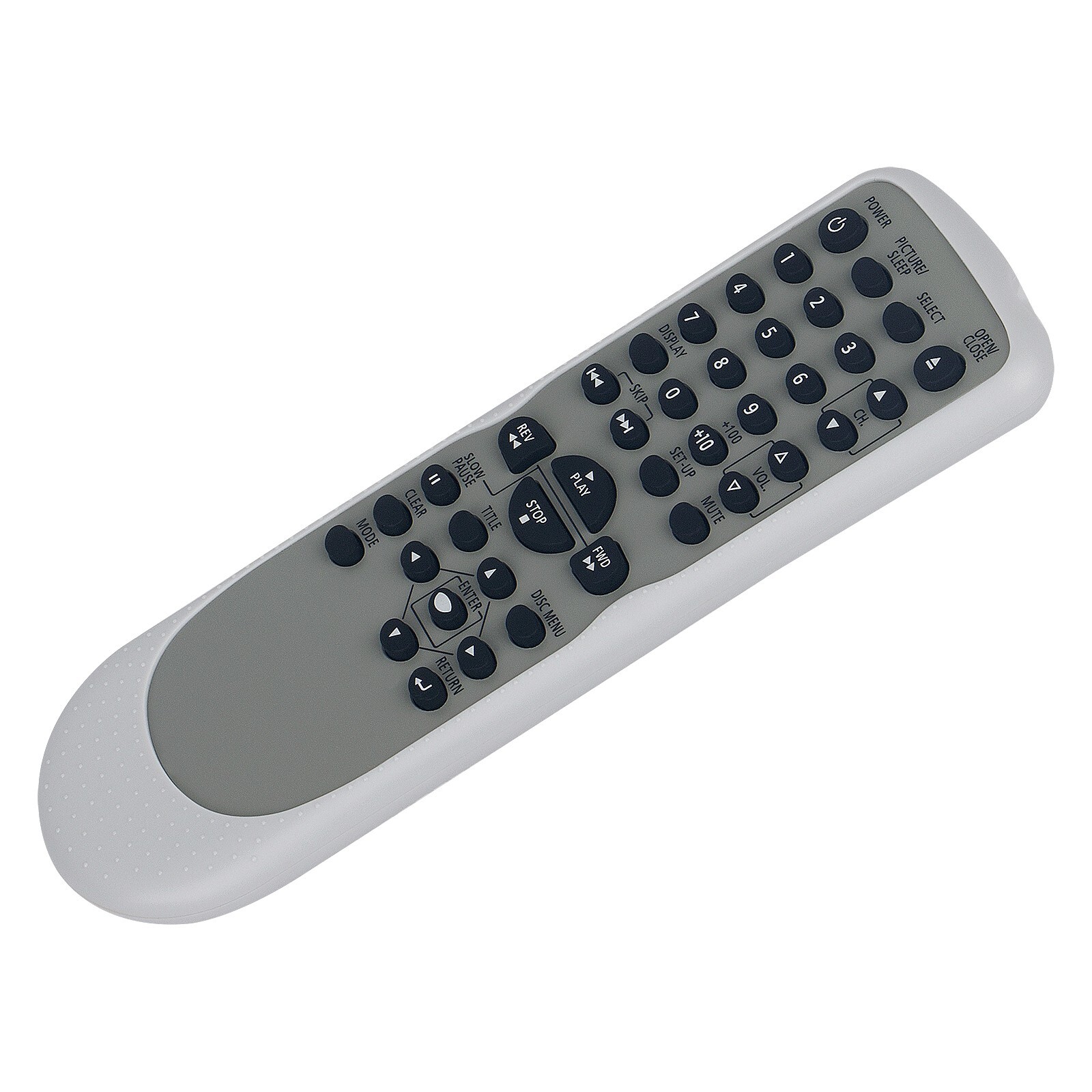 NF107UD Replace Remote for Sylvania Sylvania GFM Symphonic TV DVD Combo CD130SL8