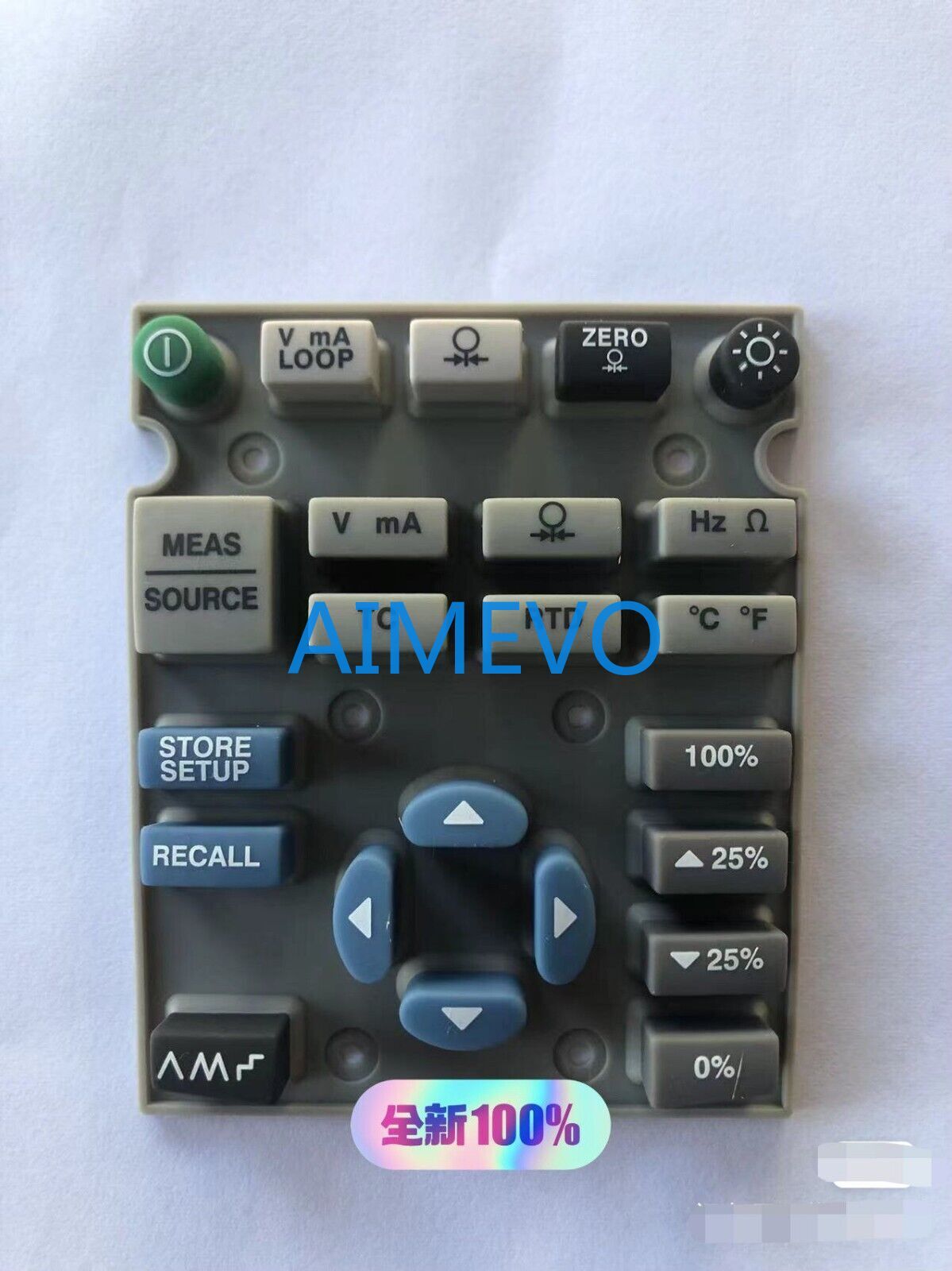 Digital keypad for fluke 725 Temperature Calibrator Silicone Membrane Key F725