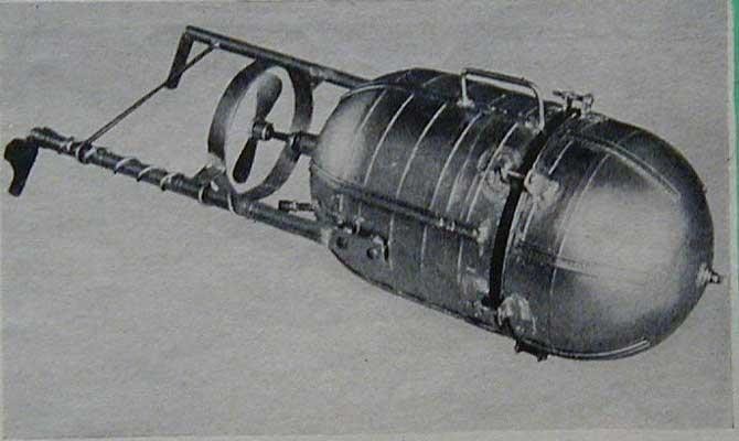 Scuba Scooter Tow Motor Seascooter How-To build PLANS