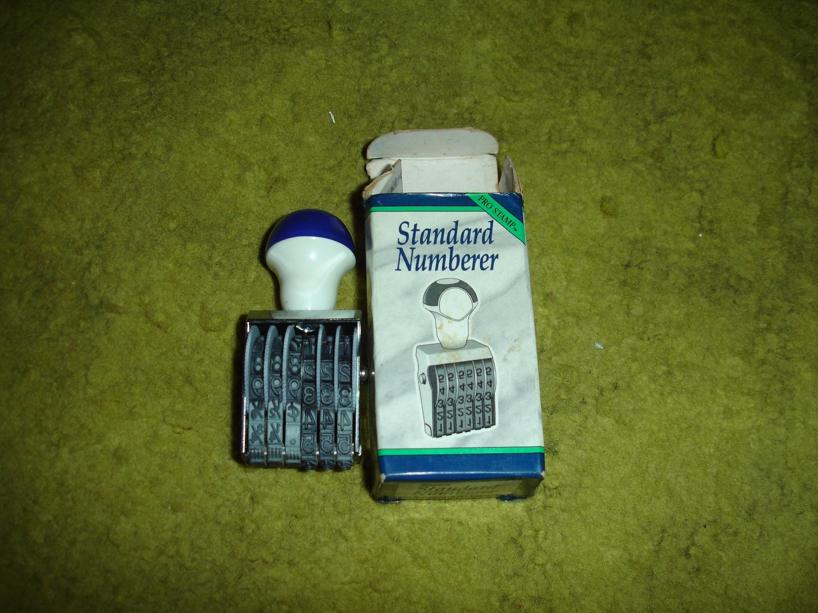 W.T. Rogers Standard Numbered Stamp Size 2   4-Band   #01546