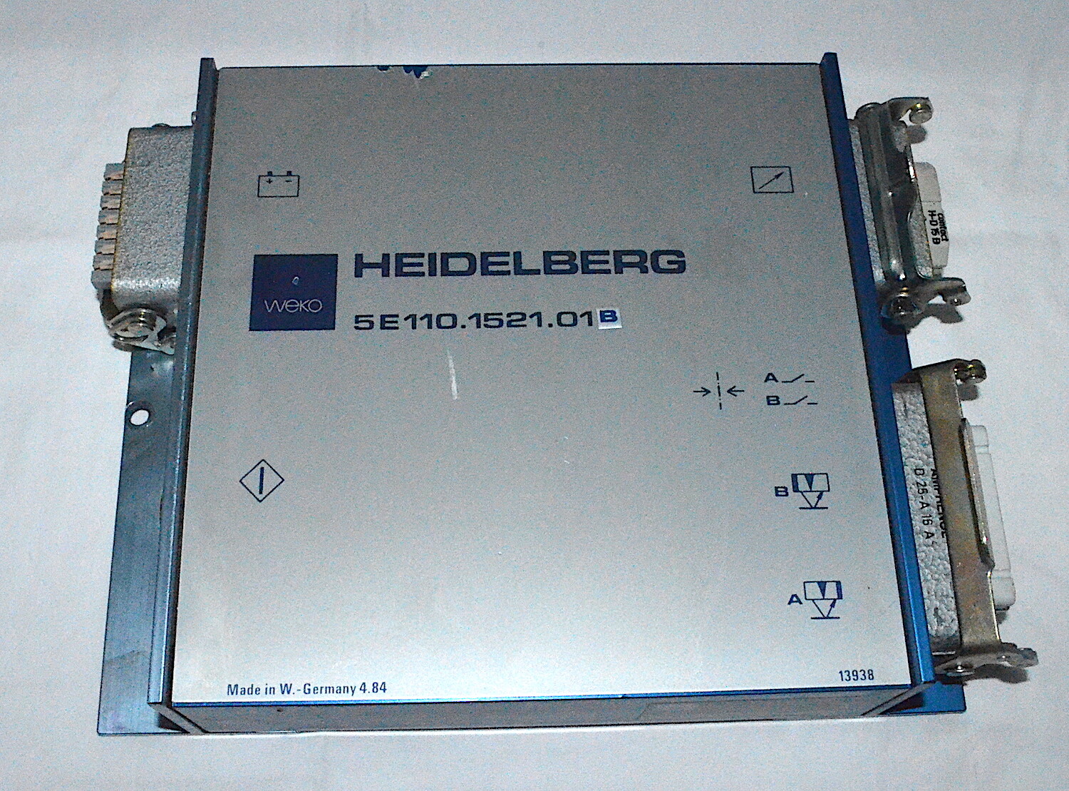 Weko Heidelberg Control Unit 5E.110.1521.01B *Used*