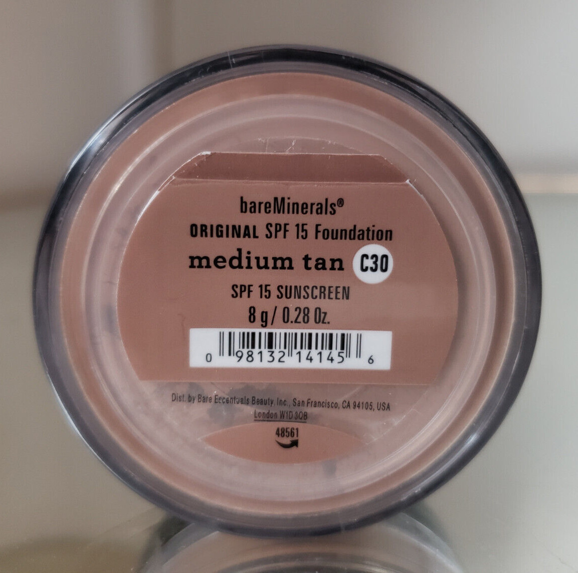 New BareMinerals Original Foundation SPF 15 Medium Tan C30 8g 0.28 Oz Free Ship