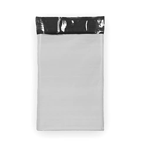 15 19 x 24 White Poly Mailers Size #8 Self Sealing Bulk Packaging Materials