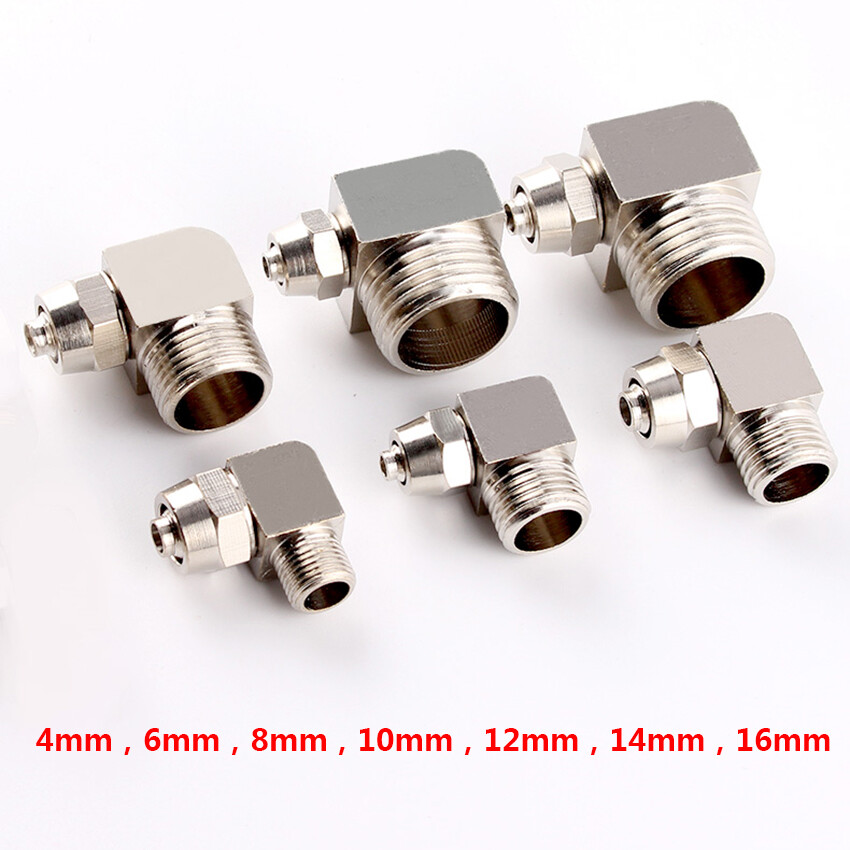 BSPT plug x pressure fittings Ellen quick adapter pneumatic pipe hose ø4-12 mm