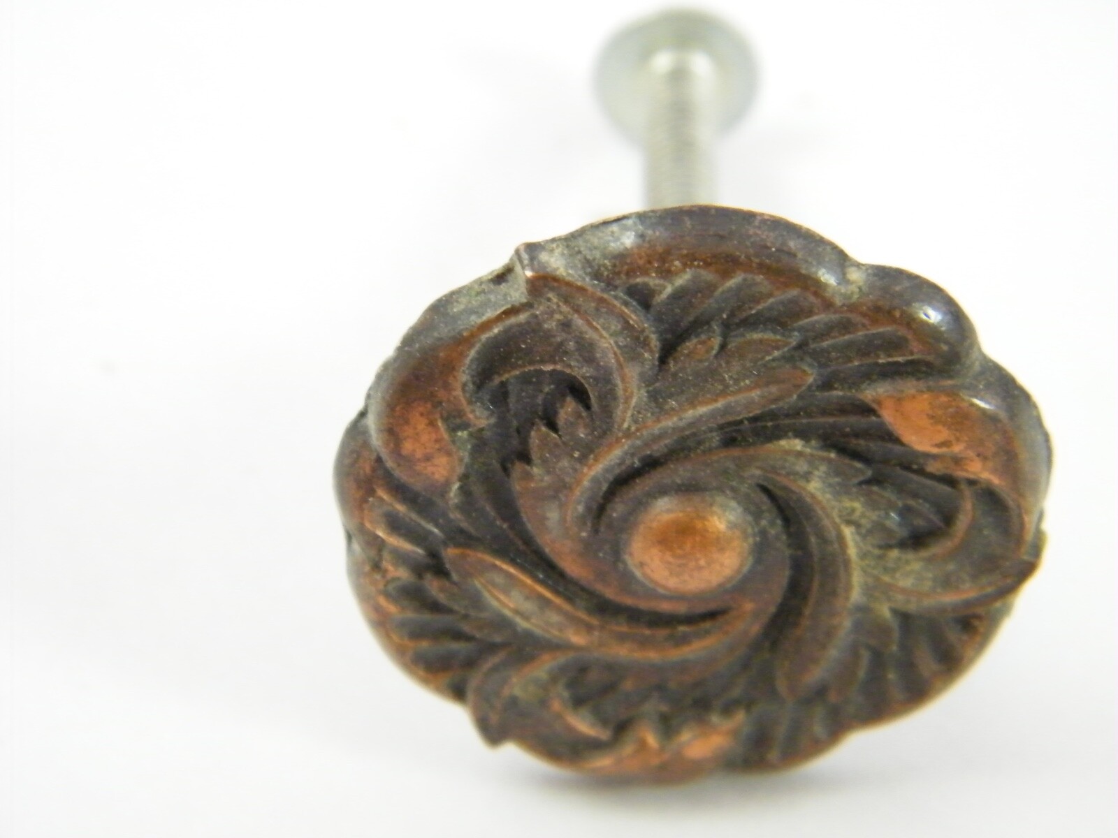 16 VINTAGE BRASS? DRAWER PULLS / CABINET KNOBS