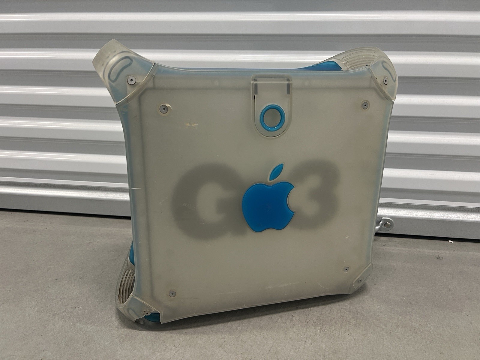 Apple Power Macintosh G3 Vintage Desktop Computer Blue & White