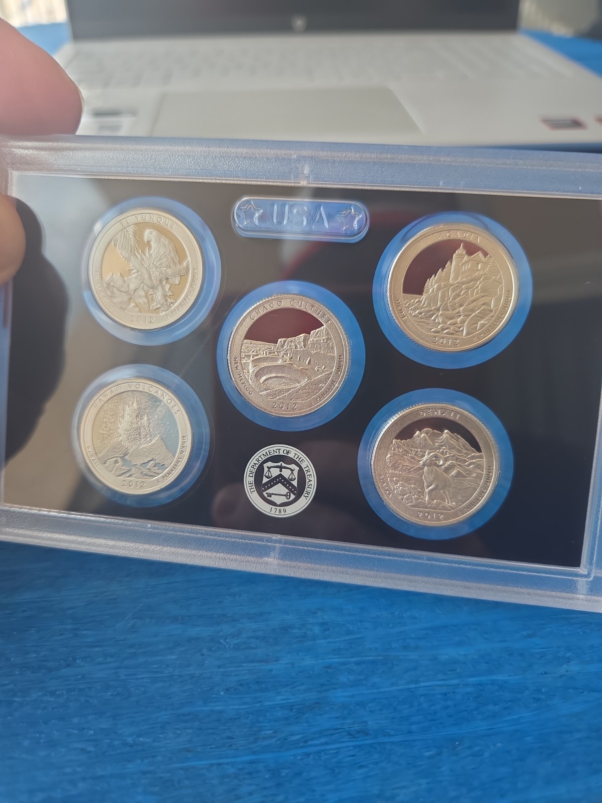 2012 US Mint Silver Proof Set – Only 395,443 Made – Complete OGP with COA