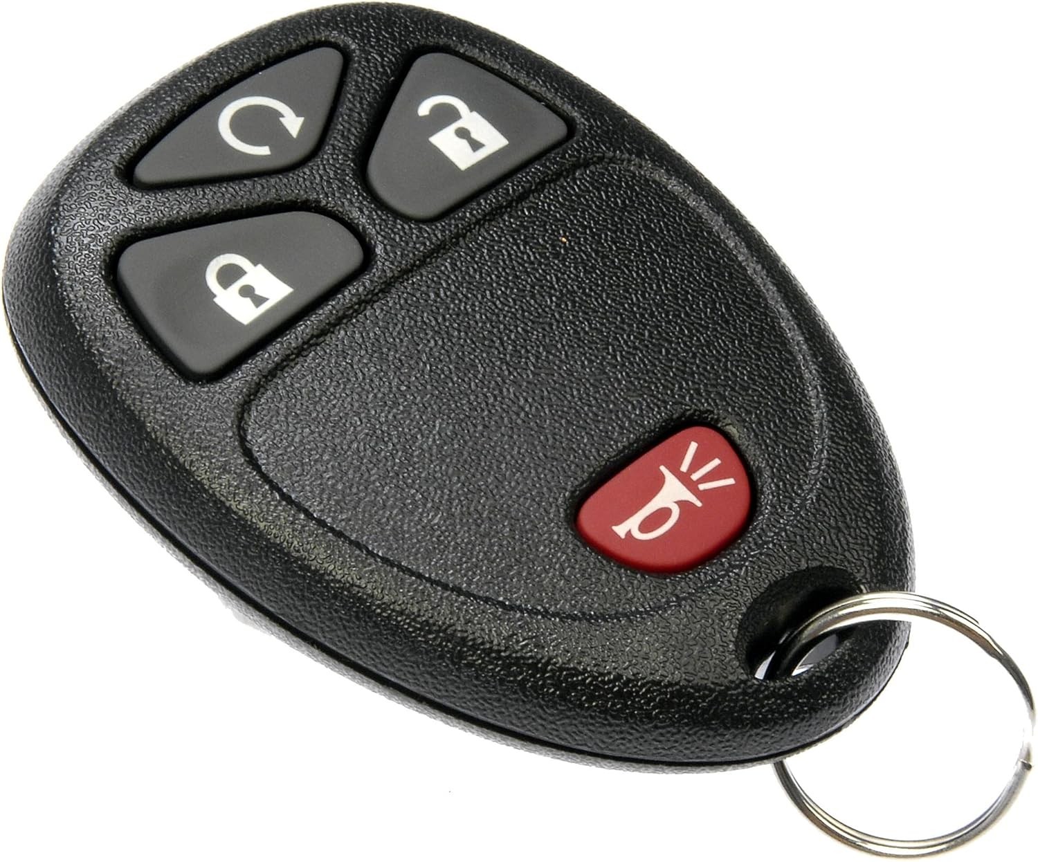 13719 Keyless Entry Remote 4 Button Compatible with Select Models Black