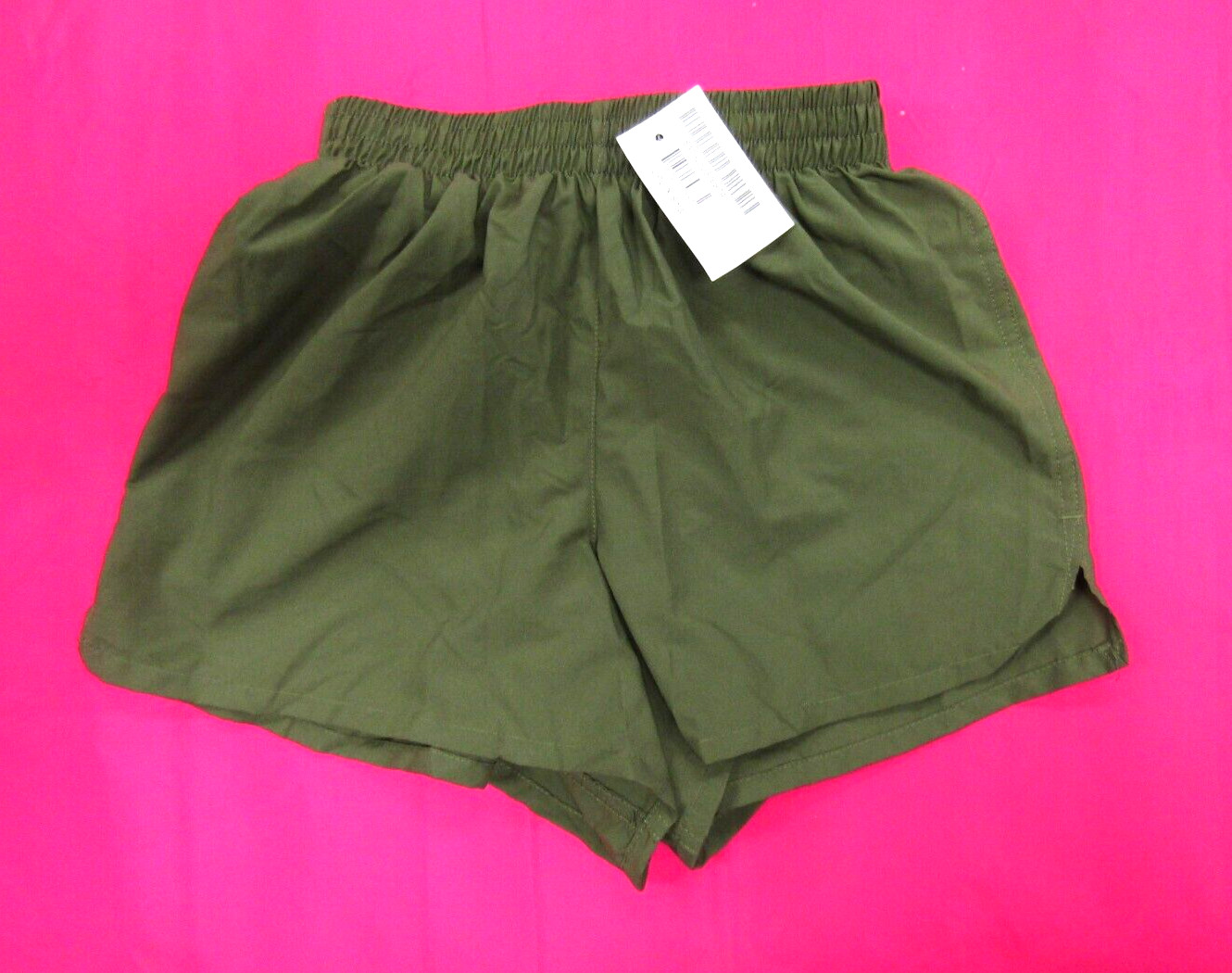 NWT USGI OD Green General Purpose Trunks X-Small Swim Shorts 26-28 Black Liner