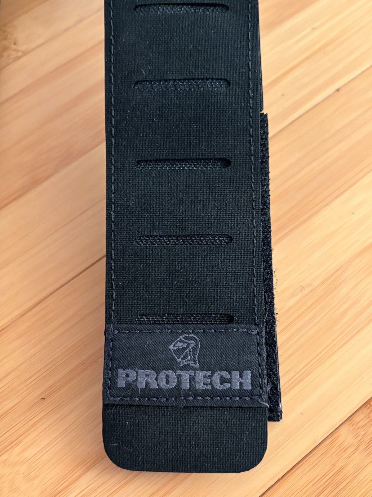 PROTECH Tactical Shoulder Strap Pair Black Laser Cut Molle Webbing 296X2 Inch