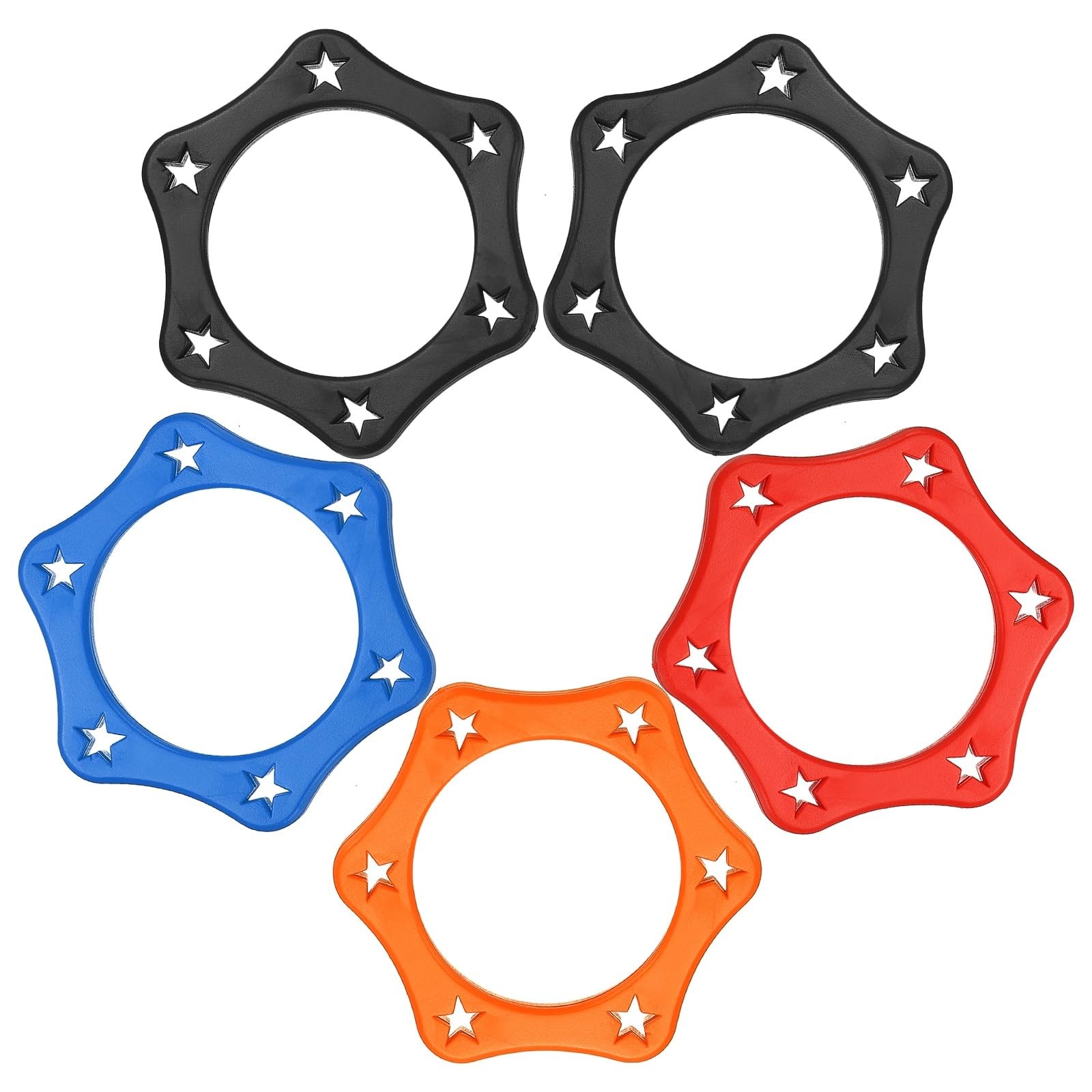 Microphone Anti-Roll Rings, Hexagonal Mic Rolling Ring - Fitting for (Wireles...
