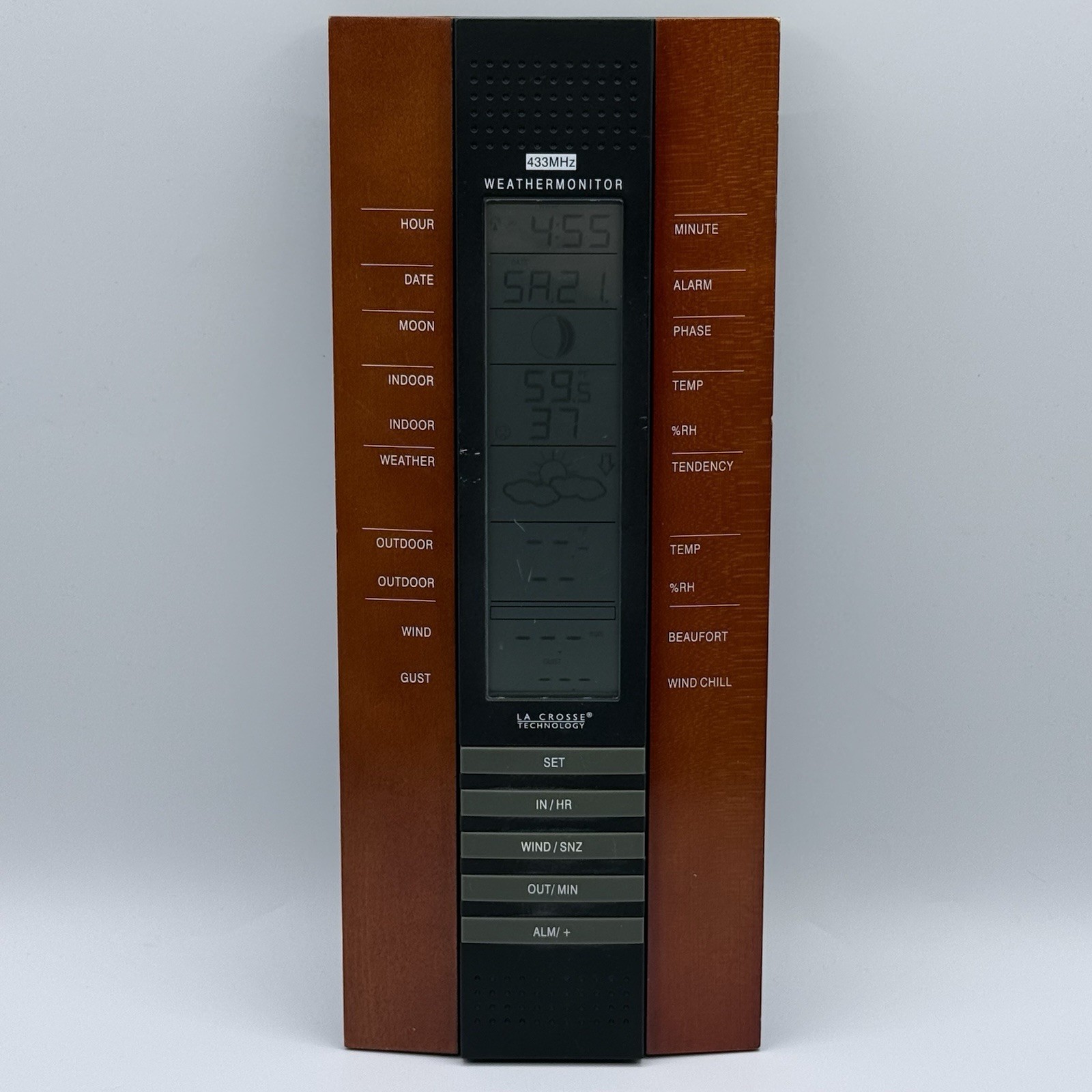 Radio Controlled La Crosse Technology Weather Station WS-7395U Unit Only