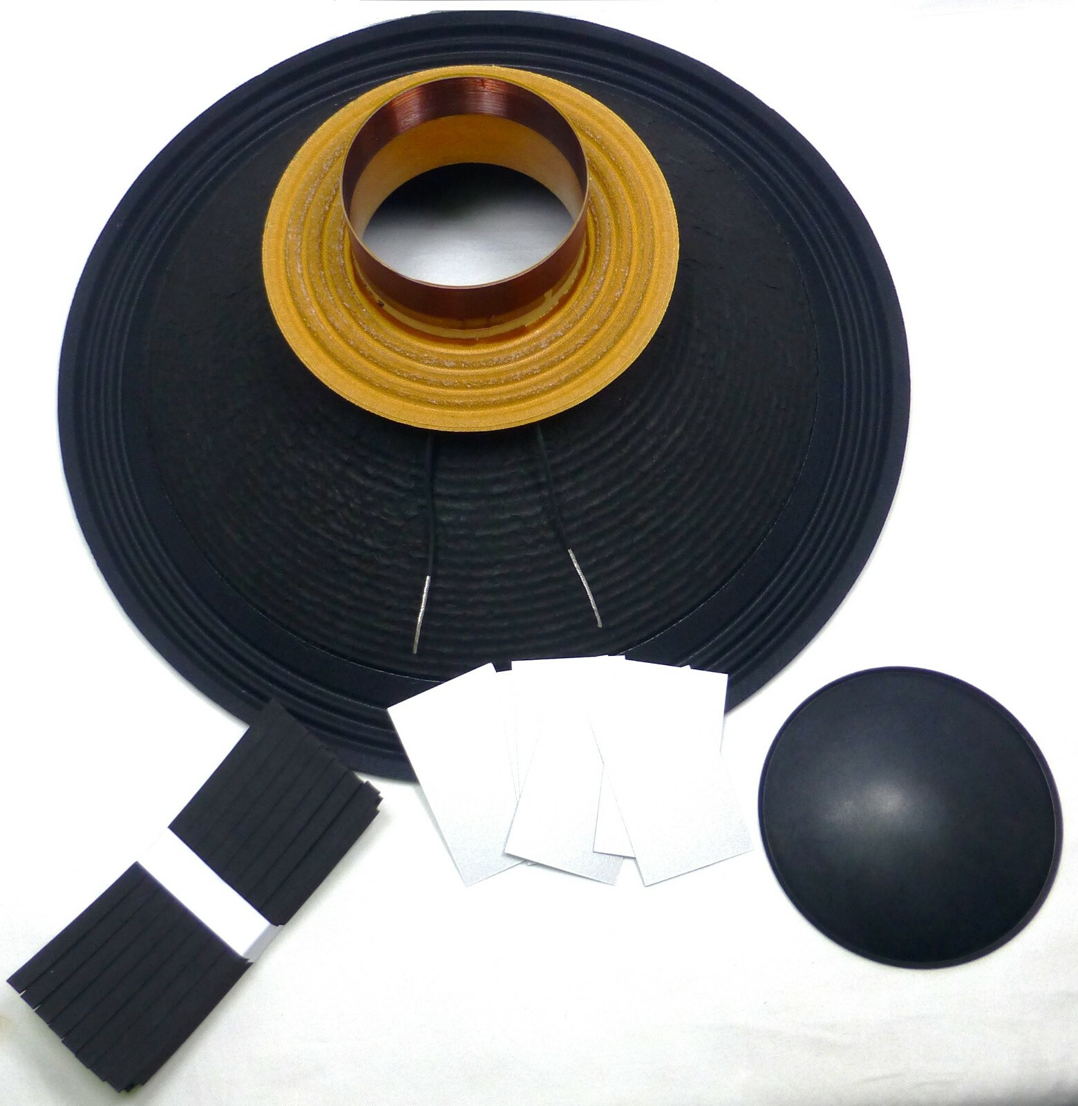LASE Replacement PRV RK18SW2200 v2 18" Speaker Re-Cone Kit Assembled 8Ω