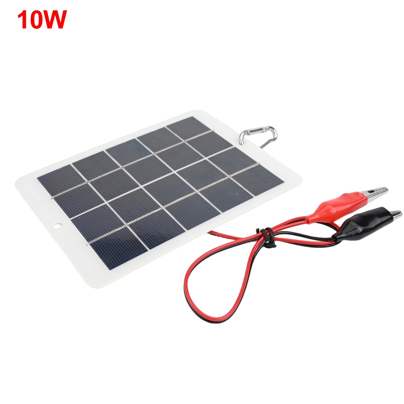 Solar Made Easy Portable 10W 5V Panel with Secure Attachment for Outdoors
