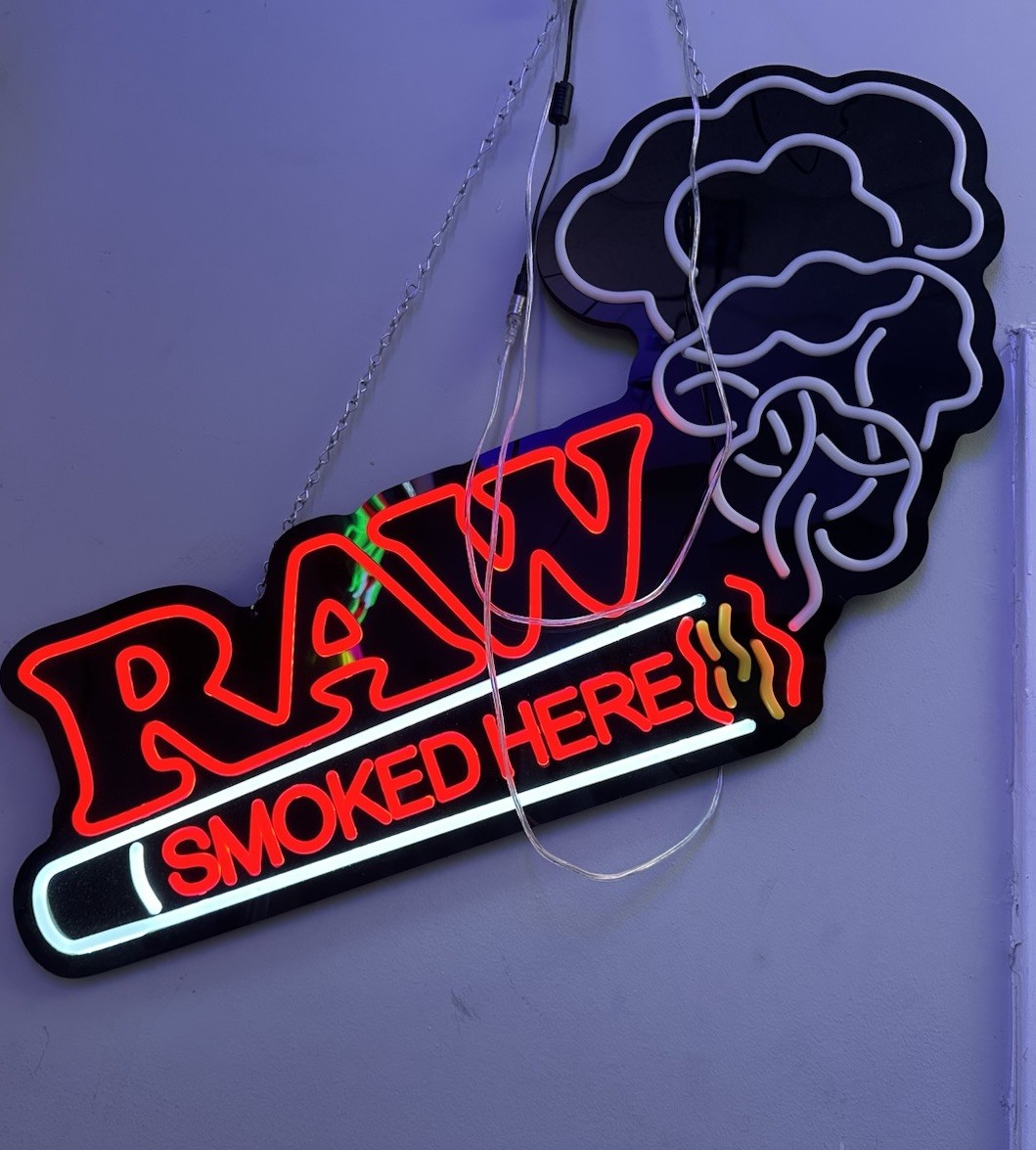 RAW Get Lit LED Sign - Limited Time Offer