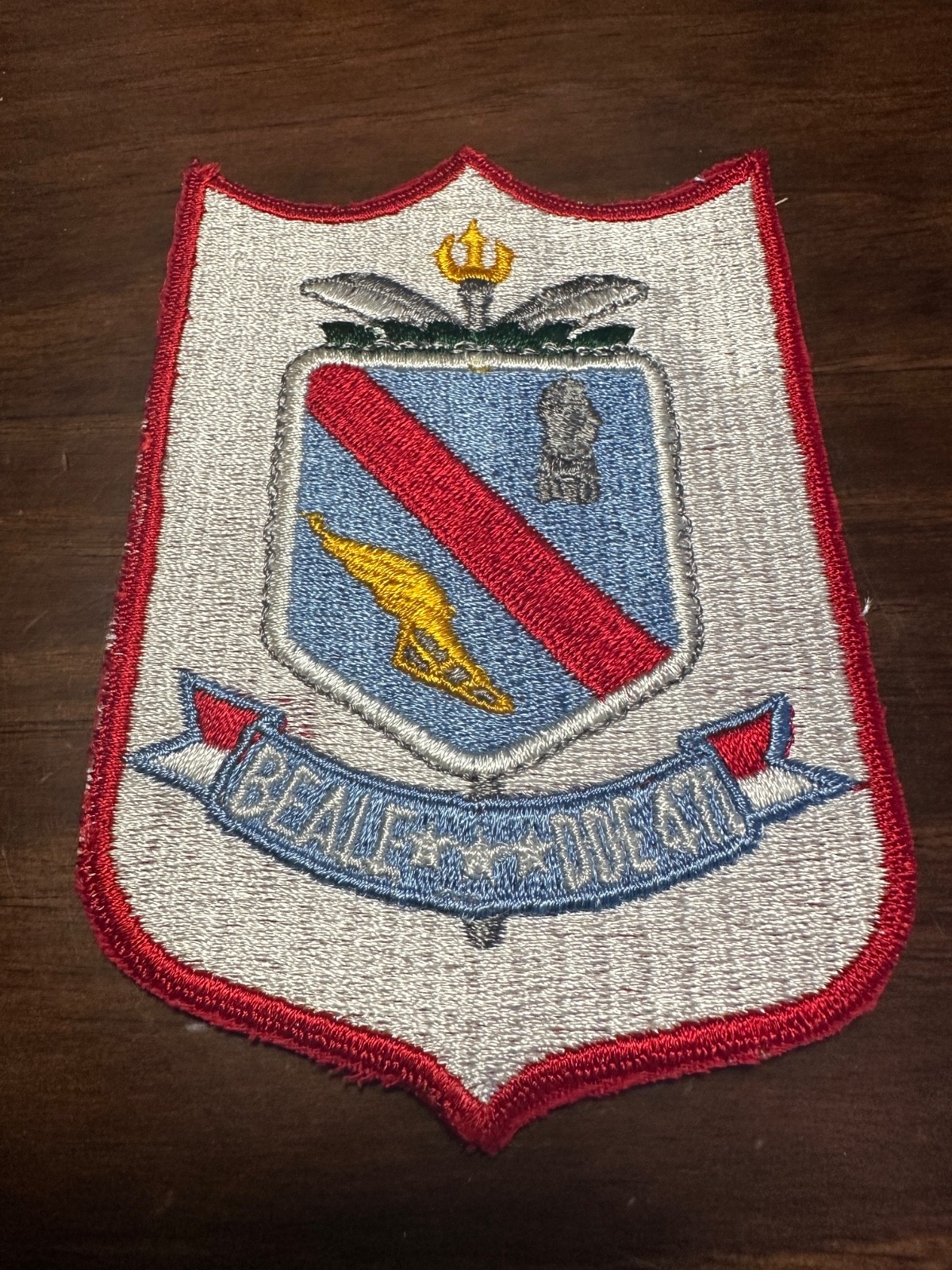 Vintage US Navy USS Beale DD-471 Ship Patch