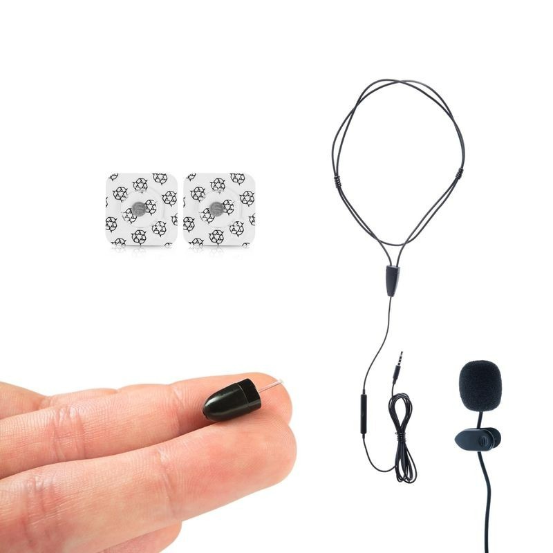 Invisible Spy Earpiece Hidden Wireless Earphones  For Phone Microphone Exam