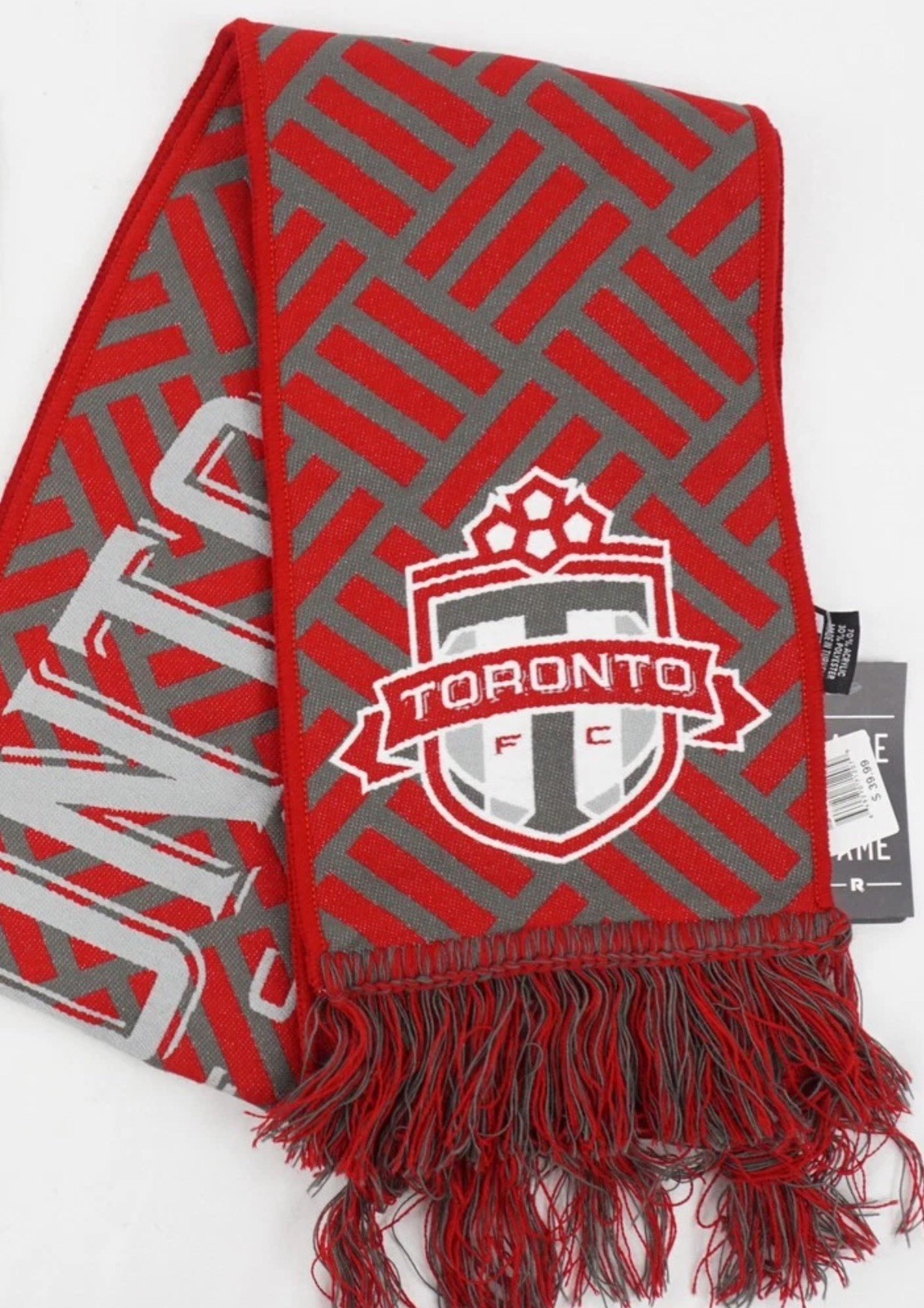 Toronto FC Reversible Scarf Major League Soccer MLS All For One Ruffneck